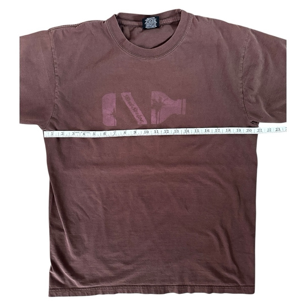 🇯🇲🍺 Red Stripe Jamaican Lager Brown Graphic Tee | Size L - Picture 4 of 10